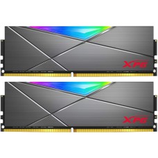 Memória RAM ADATA XPG Spectrix D50 DDR4 16GB (2x8GB) 3200MHz RGB - Cinza