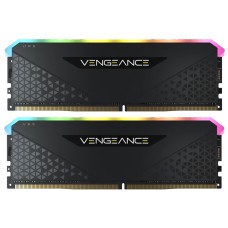 Memória RAM Corsair Vengeance RGB RS DDR4 16GB (2x8GB) 3200MHz - Preto 