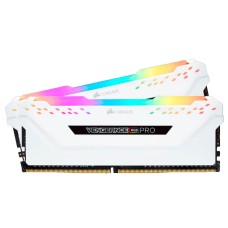 Memória RAM Corsair Vengeance RGB Pro DDR4 16GB (2x8GB) 3200MHz - Branco 