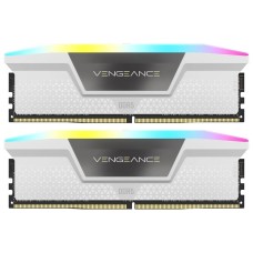 Memória RAM Corsair Vengeance RGB DDR5 (2x16GB) 5600MHz - Branco 