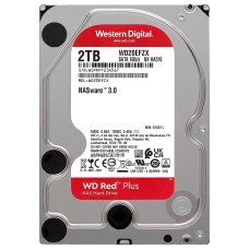 HD Western Digital 2TB WD Red Plus 3.5" SATA 3 5400RPM