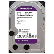 HD Western Digital 6TB WD Purple 3.5" SATA 3 5400RPM