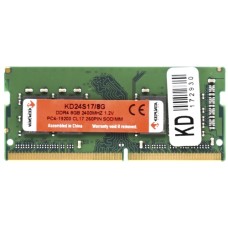 Memória RAM para Notebook Keepdata DDR4 8GB 2400MHz