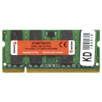 Memória RAM para Notebook Keepdata DDR2 2GB 6...