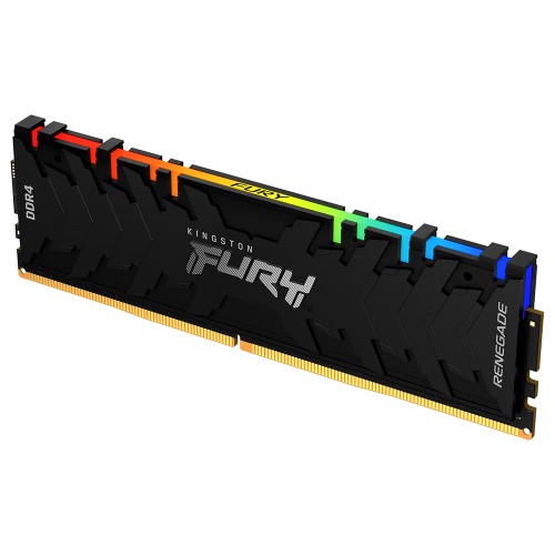 Memória RAM Kingston Fury Beast DDR4 32GB 2666MHz RGB - Preto 