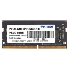 Memória RAM para Notebook Patriot Signature DDR4 8GB 2666MHz - PSD48G266681S