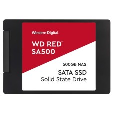 SSD Western Digital 500GB SA500 Red 2.5" SATA 3 - WDS500G1R0A 560MB/s