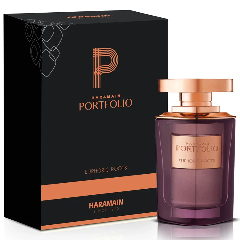 Al Haramain Portfolio Euphoric Roots Eau de Parfum Unissex 75ml