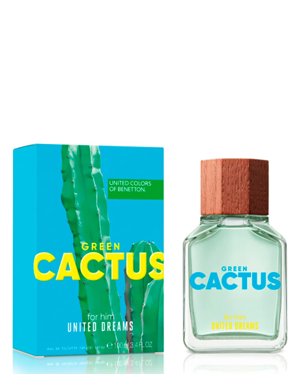 Benetton Colors of Green Cactus For Him EDT 100ml