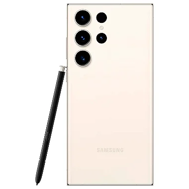 Samsung Galaxy S23 Ultra SM-S918B 5G 256GB / 12GB RAM / Dual SIM / Tela 6.8" / Câmeras Quádrupla - Creme